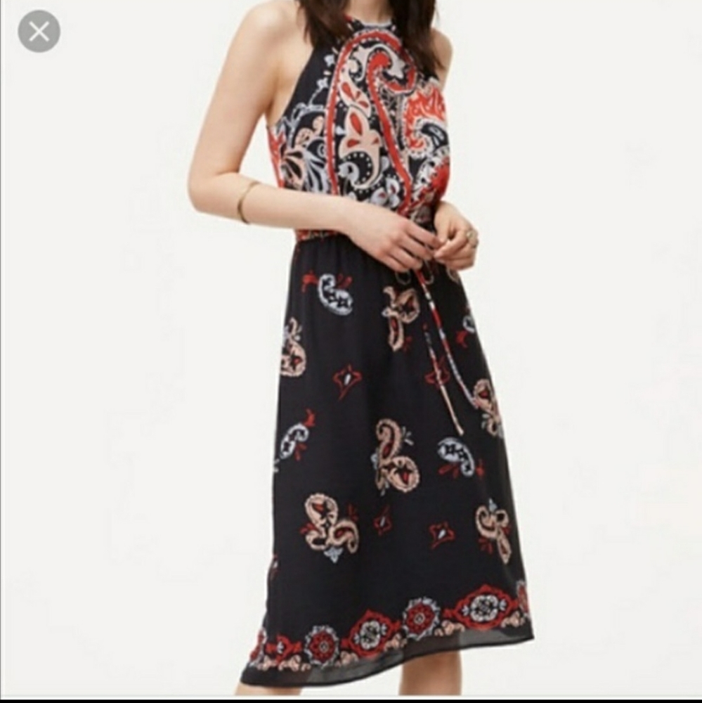 Loft mid length dress